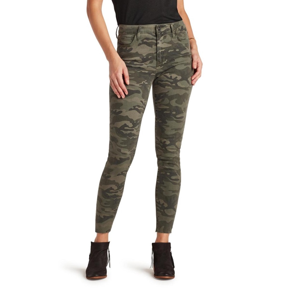 New Sam Edelman The Kitten Skinny camo Jeans